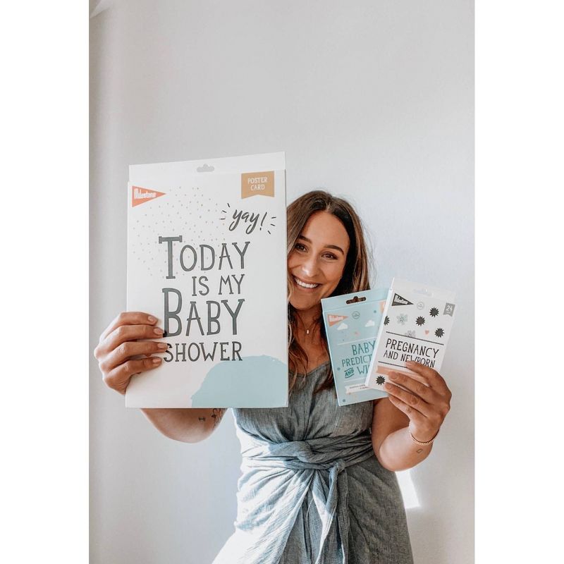 Milestone Baby Shower Predictions and Wishes Cards - 6pc