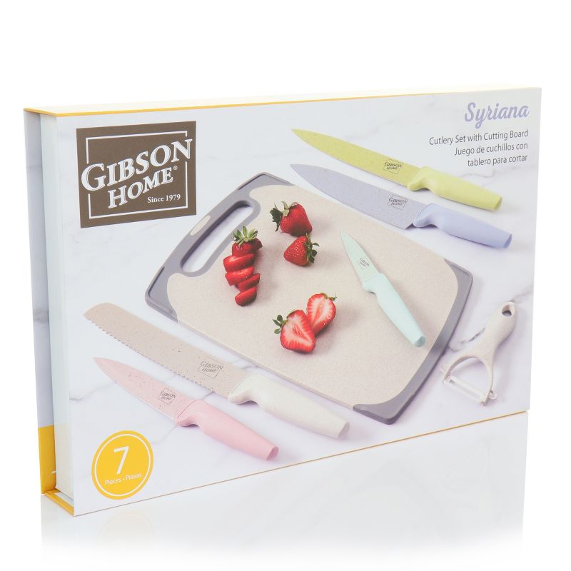 BergHOFF Rosewood 7 Pc Stainless Steel Cutlery Set with Block