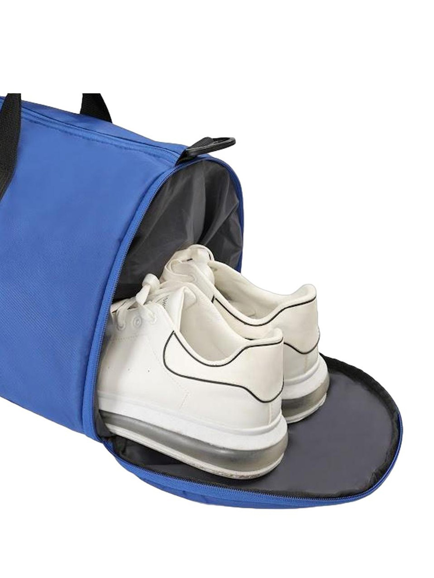 Aeropostale Dryden Electric Blue Polyester Printed Duffle Bag