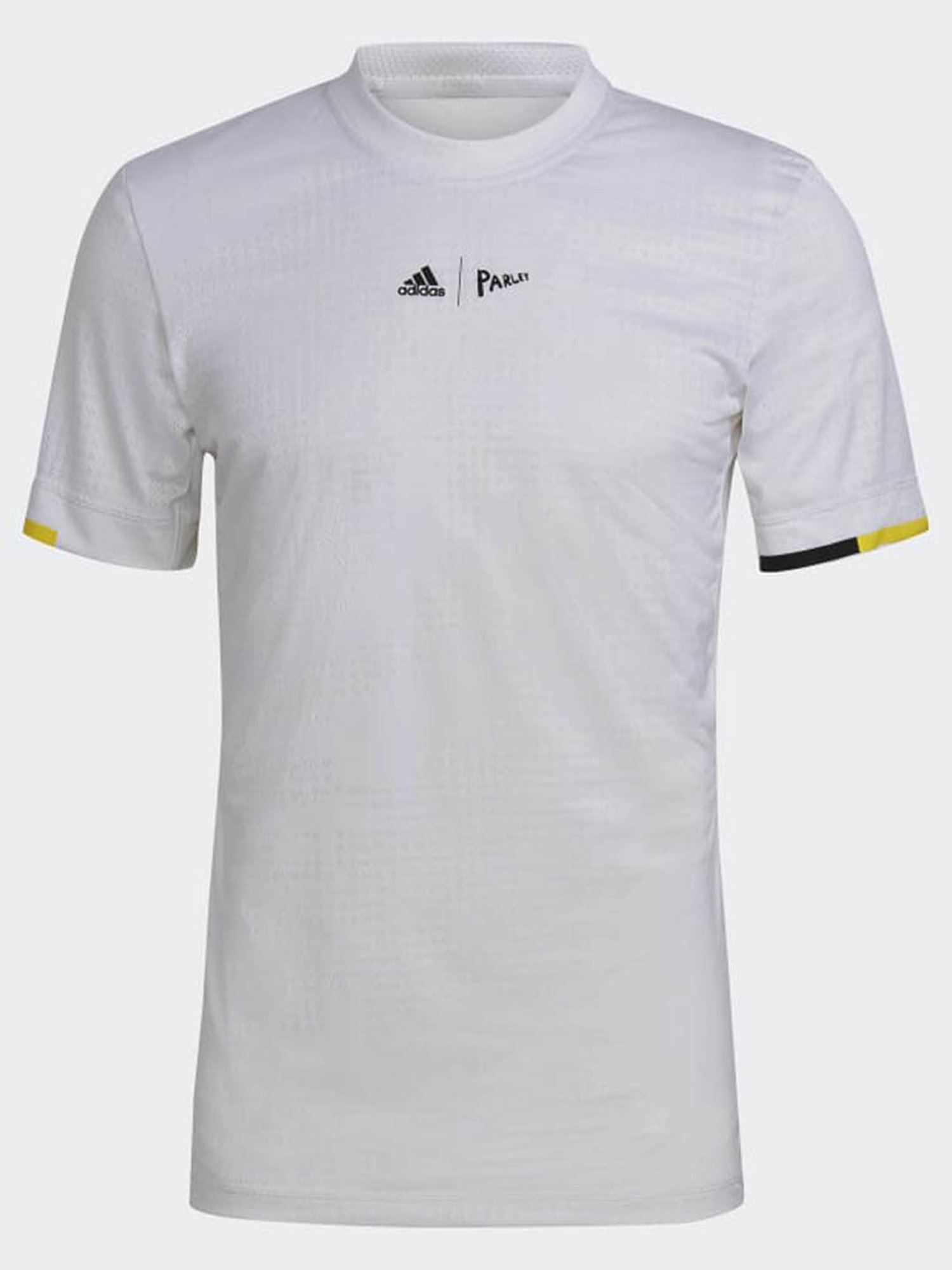 Adidas White Regular Fit Sports T-Shirt