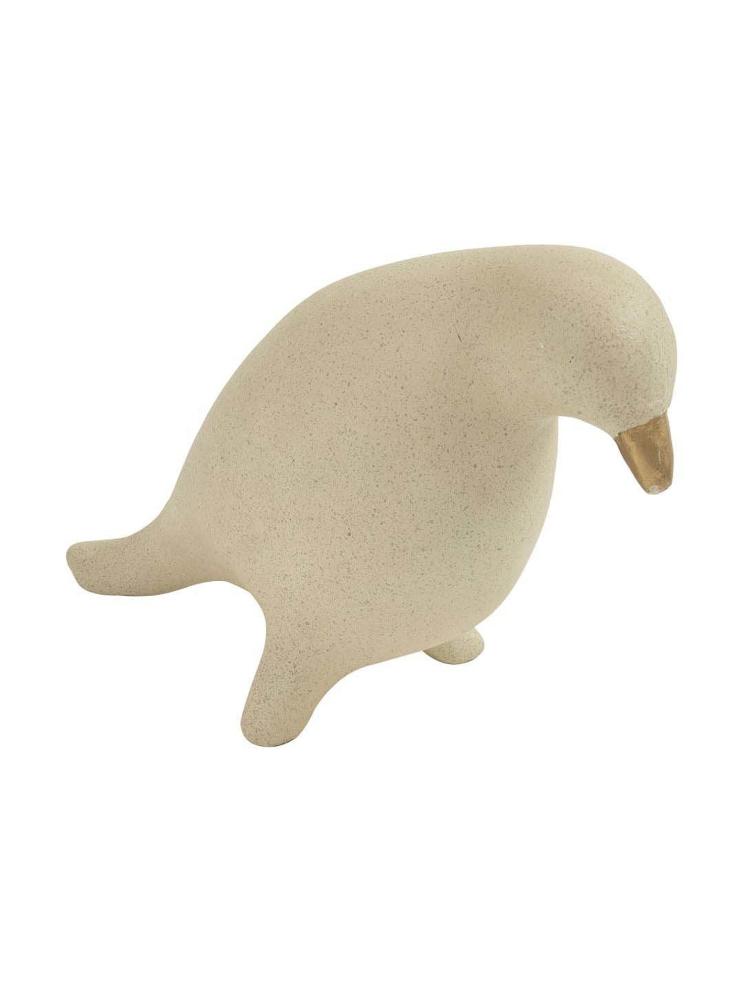 eCraftIndia Golden Handcrafted Engraved Palm Buddha Decorative Showpiece