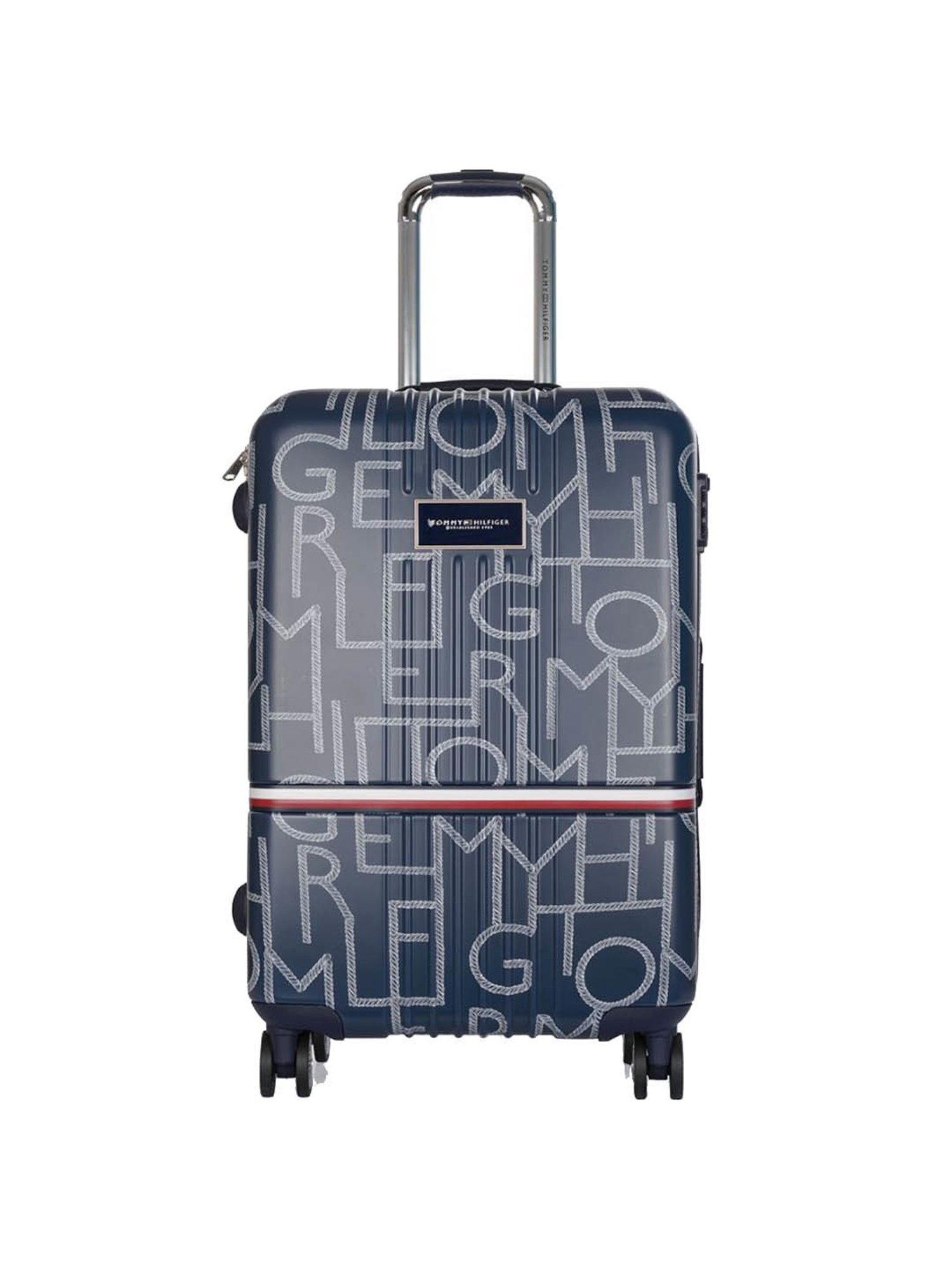 Tommy Hilfiger Navy Small Hard Cabin Trolley - 25 cm