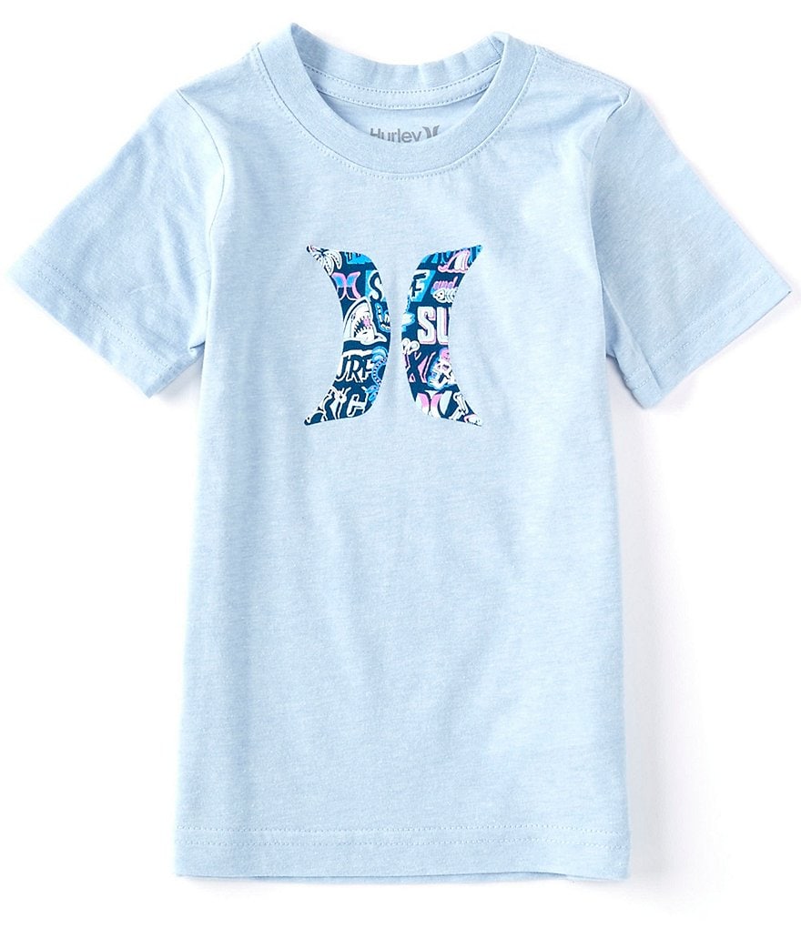 Hurley Little Boys 4-7 Short-Sleeve Icon Fill Tee