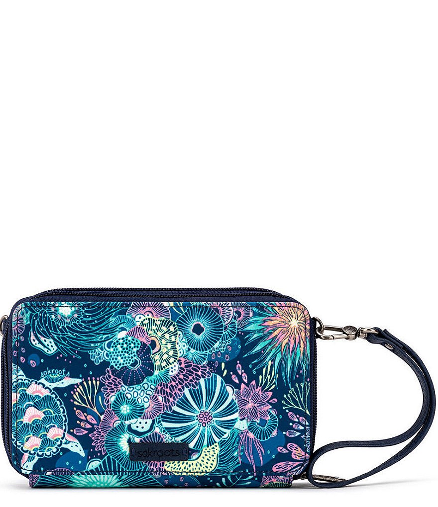 Etienne Aigner Adeline Signature Leather Wristlet Crossbody Bag