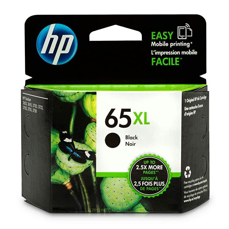 65XL | Ink Cartridge | Black | N9K04AN