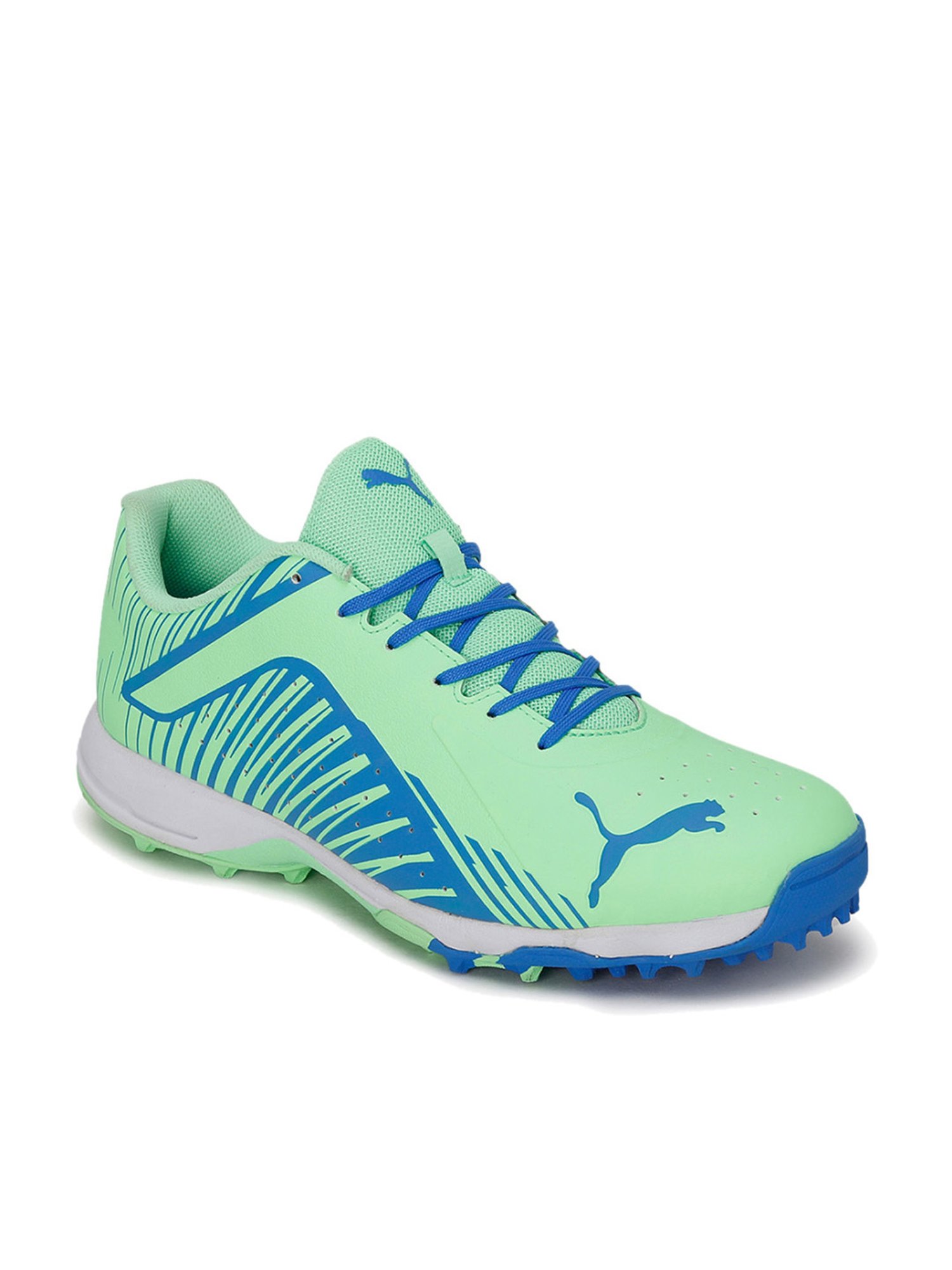 Nivia Men's Track and field-100 Orange Cricket Shoes