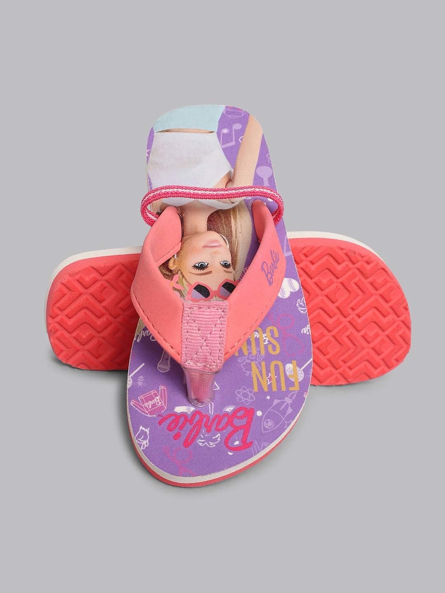 Passion Petals Kids Pink Sling Back Clogs