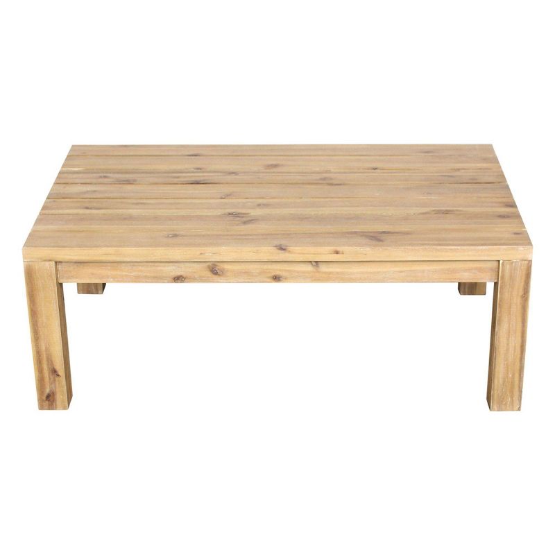 Woodfield 4pc Loveseat Seating Group - Natural - Courtyard Casual