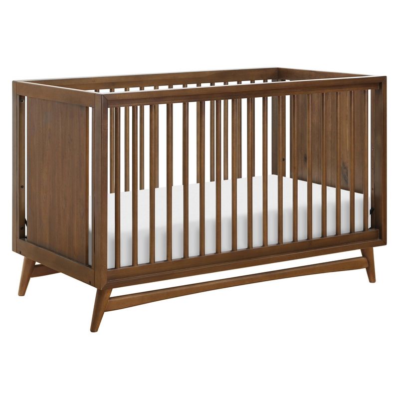 Babyletto Peggy Mid-Century 3-in-1 Convertible Crib - Walnut