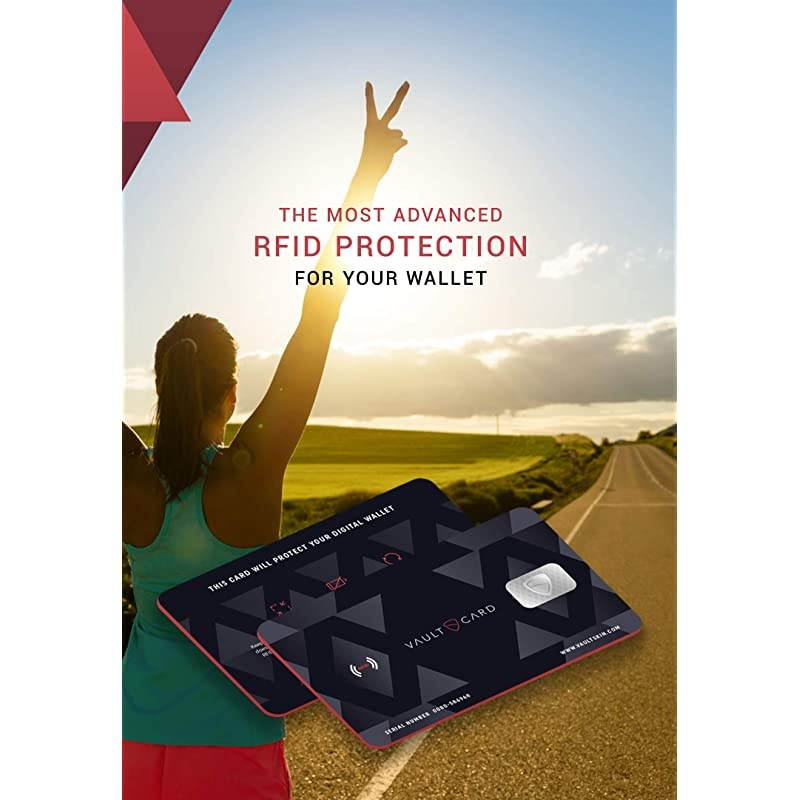 RFID Blocking & Jamming Credit & Debit Card Protection for Your Wallet and Passport/NFC Jamming Card, Protects Several Cards at The Same time