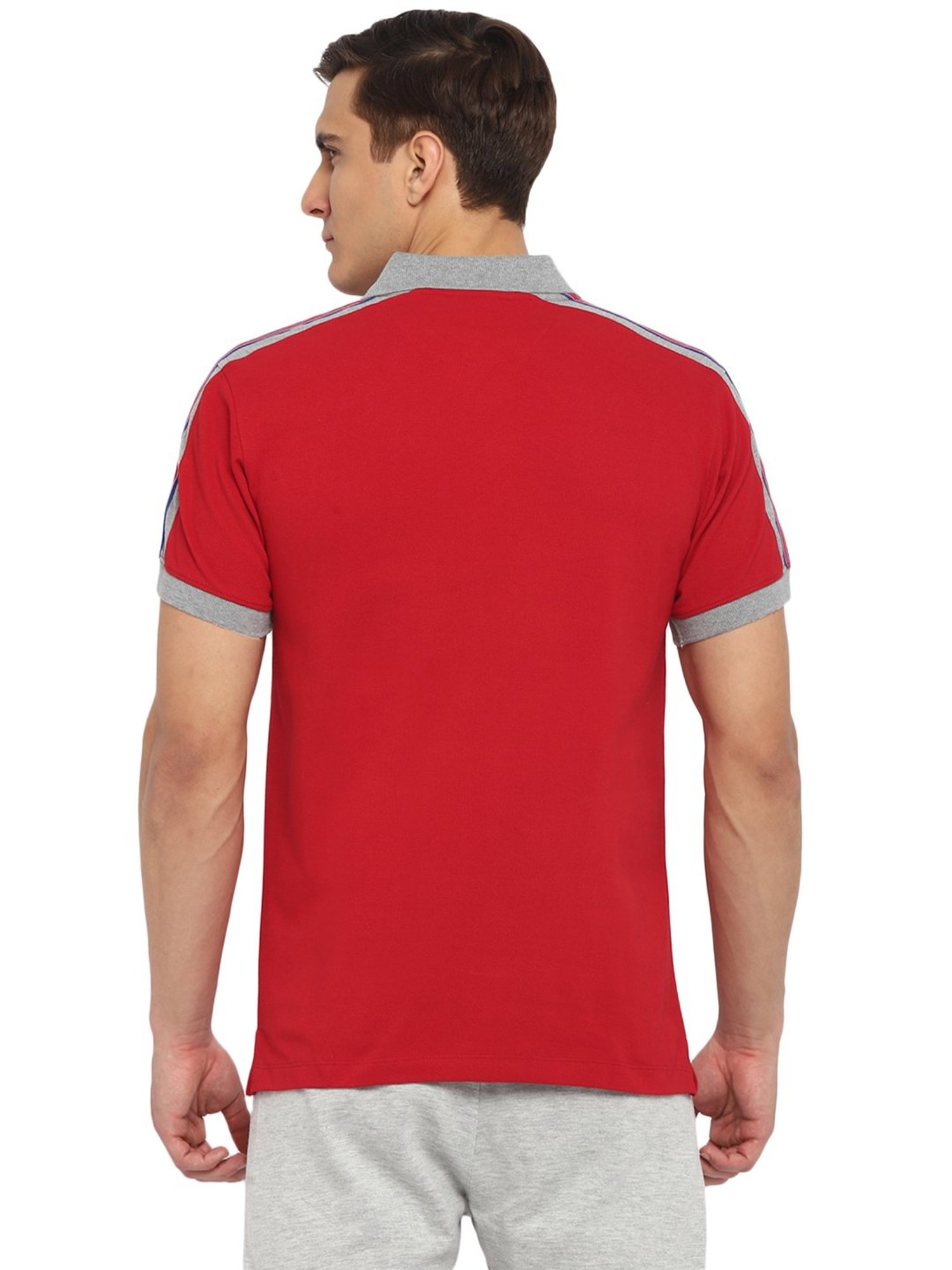 OFF LIMITS Red Cotton Polo T-Shirt
