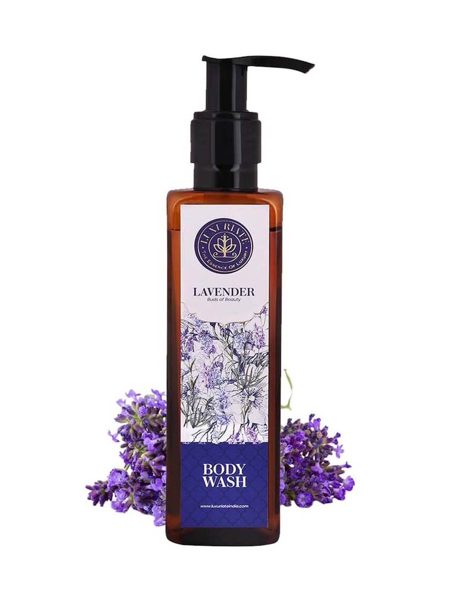 Luxuriate Lavender Buds of Beauty Fresh Body Wash Shower Liquid - 200 ml