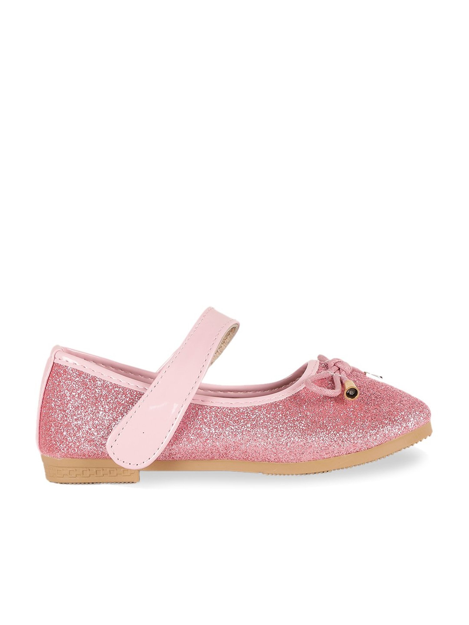 Passion Petals Kids Pink Mary Jane Shoes