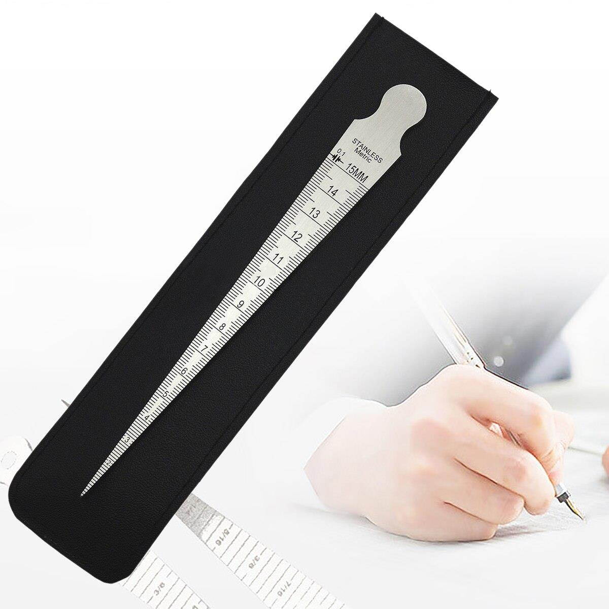 Stainless Steel Welding Inspection Gauge Taper Inch And Metric Welding Gauge Gage Test Ulnar Welder Inspection