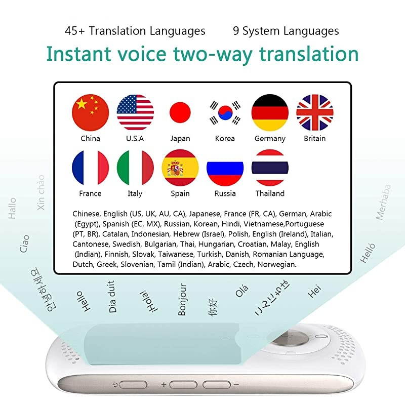 Portable Language Translator Device (white1)