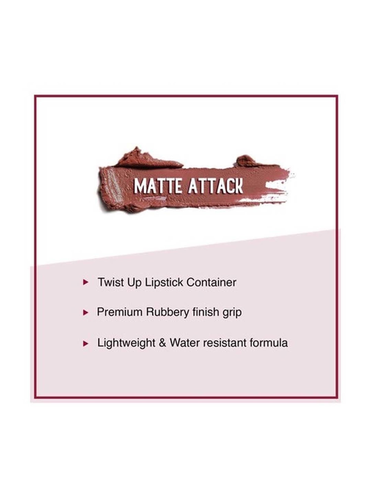 Sugar Cosmetics Matte Attack 09 The Peach Boys - 2 gm