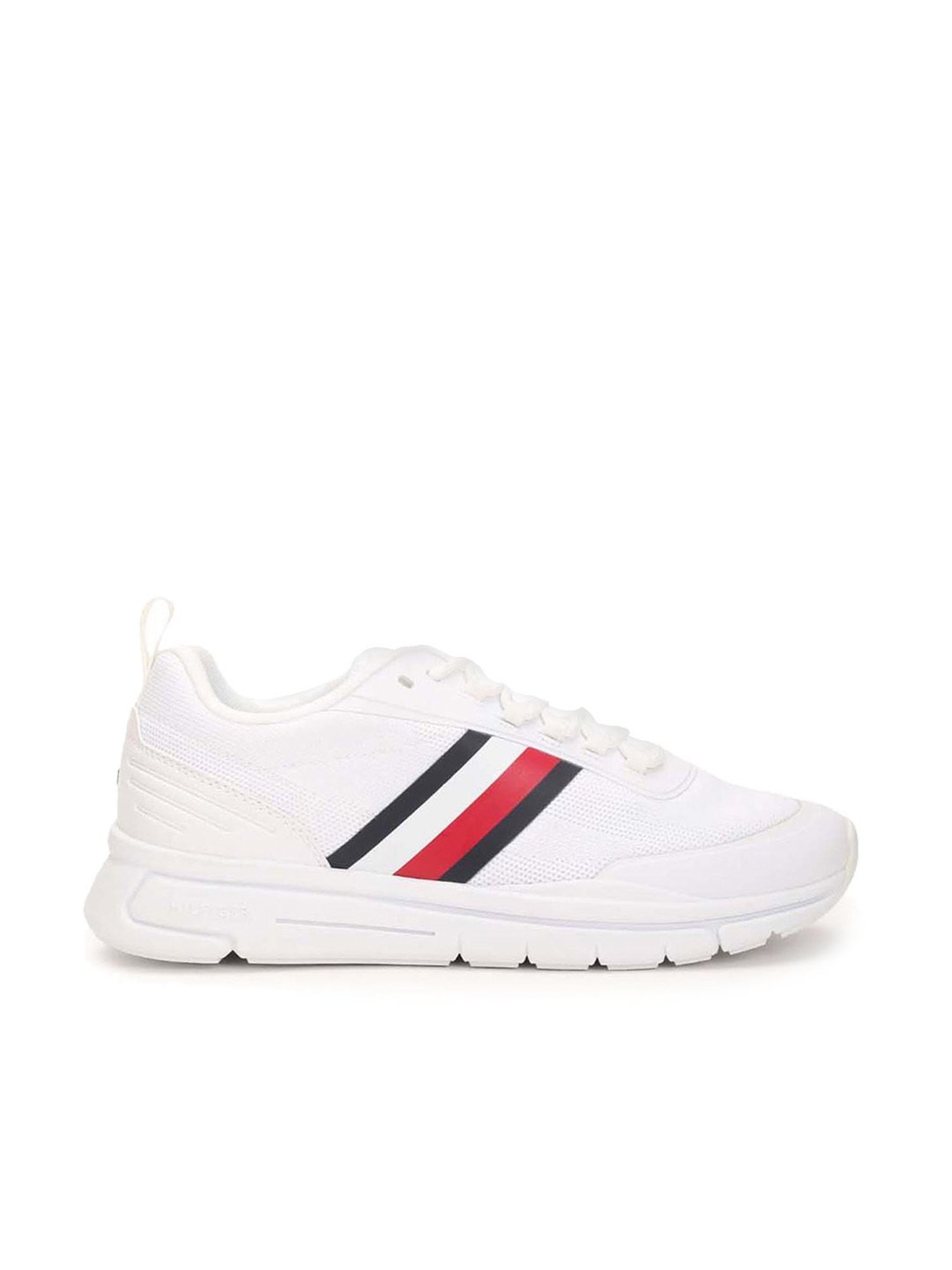 Tommy Hilfiger Men's White Casual Sneakers