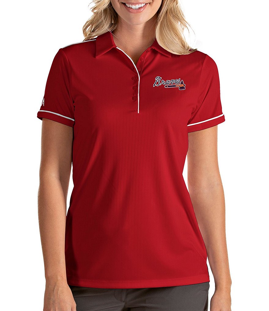 Antigua Women's MLB Salute Short-Sleeve Polo Shirt