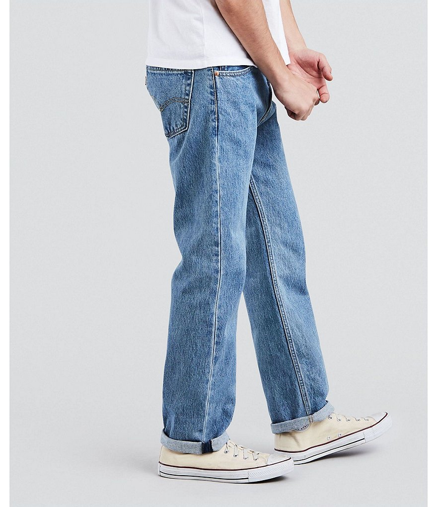 Levi's&reg; 505 Regular Fit Rigid Jeans