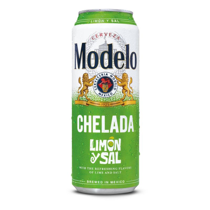 Modelo Chelada Limon y Sal Beer - 24 fl oz Can