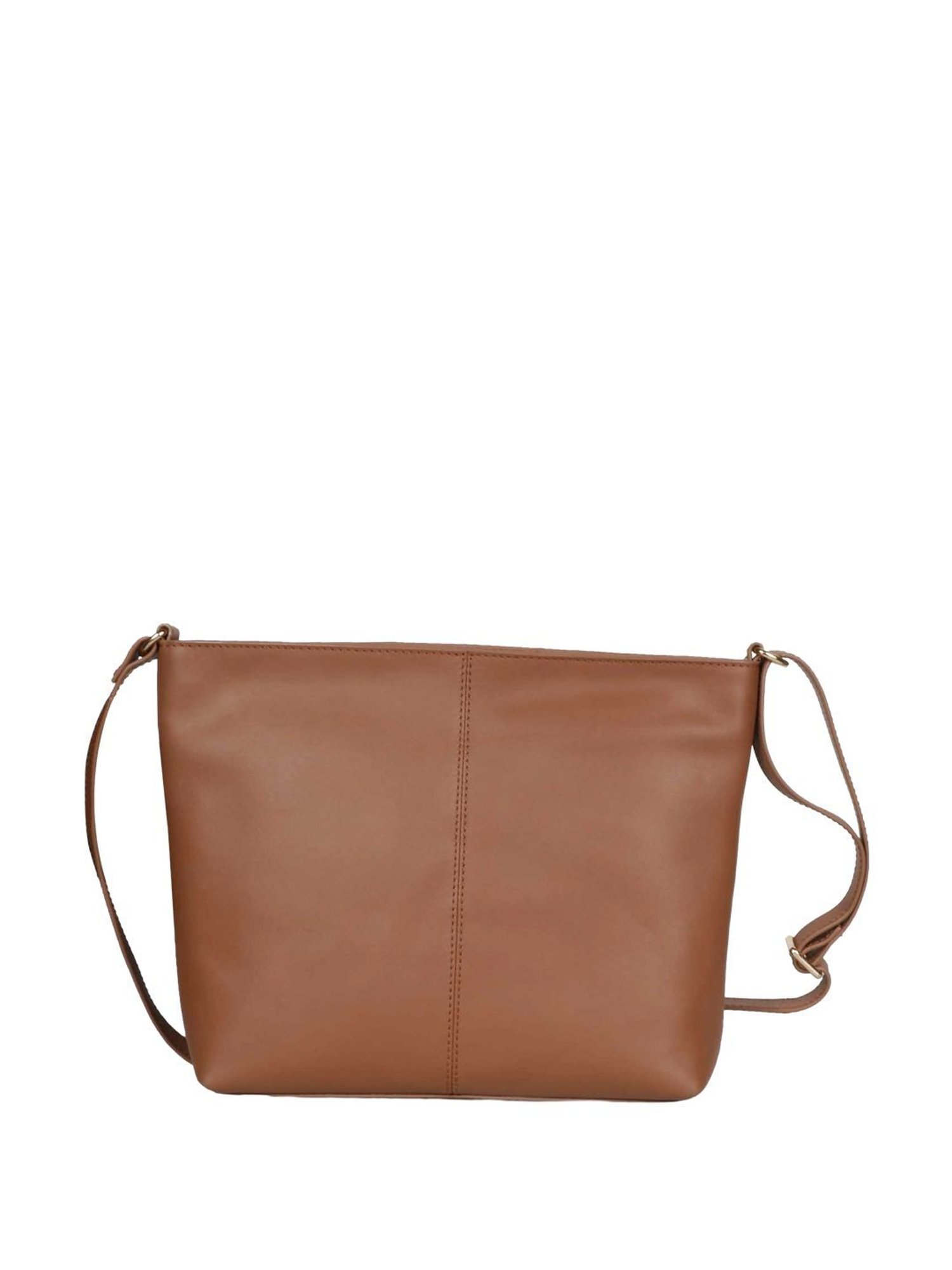 Saint G Brown Solid Small Sling Handbag