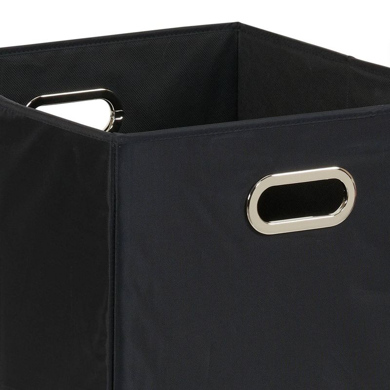 Household Essentials Laundry Hamper Black