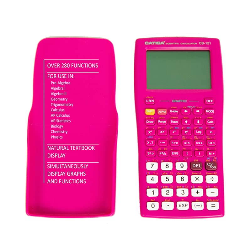 Scientific Graphic Calculator  CS121 Scientific and Engineering Calculator Programmable System Pink