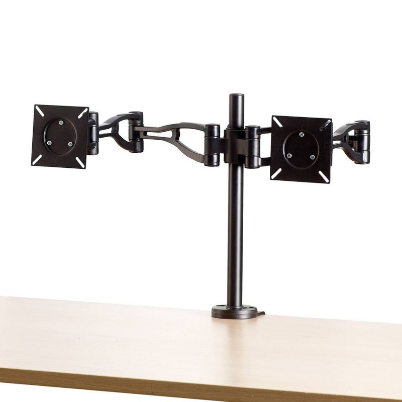 Amer Adjustable Monitor Mount, Up to 24", Black (AMR2CV) 