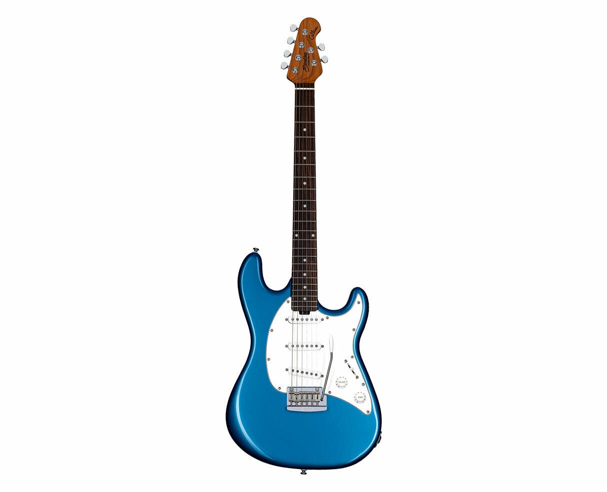 Sterling by Music Man Cutlass SSS, Toluca Lake Blue
