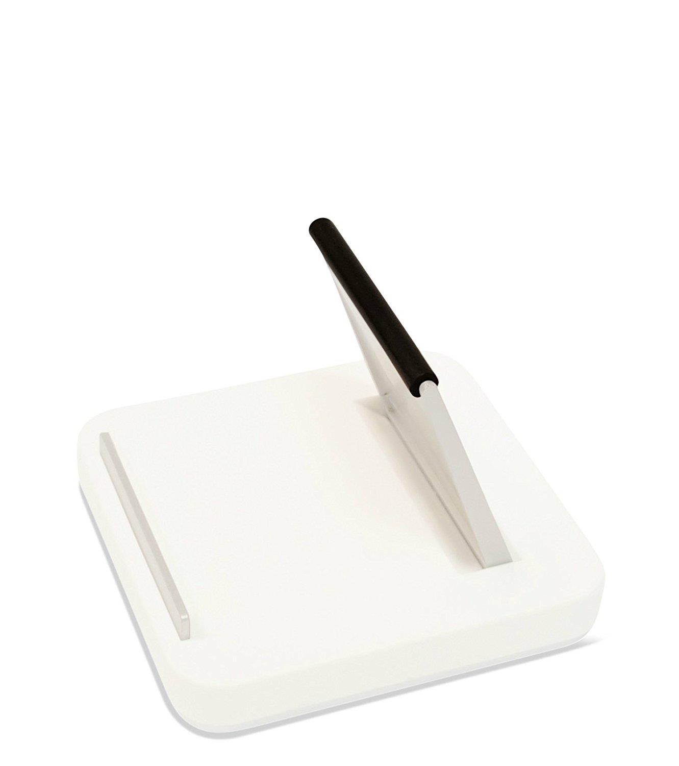 Tmvel Cell Phone Cradle for Universal/Smartphones - Retail Packaging - White