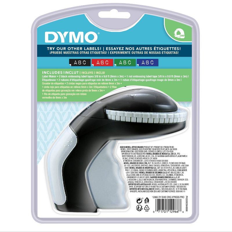 DYMO Label Maker Organizer Xpress Pro - Black