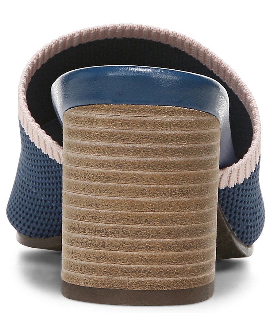 Vionic Fleur Knit Block Heel Mules