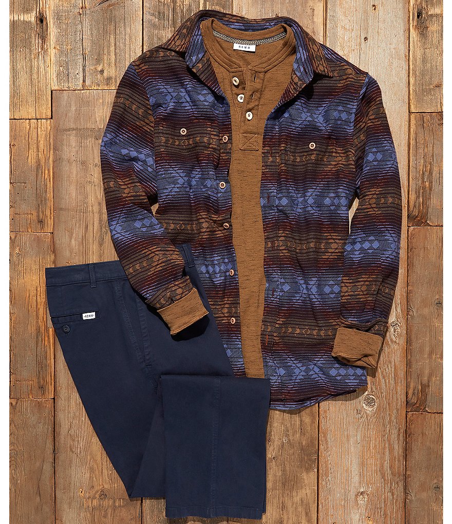 Rowm Straight Fit Garment-Dyed Chino Pants