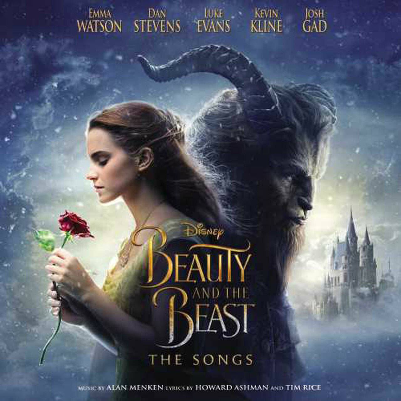 Beauty and The Beast: The Songs LP (Blue Vinyl)