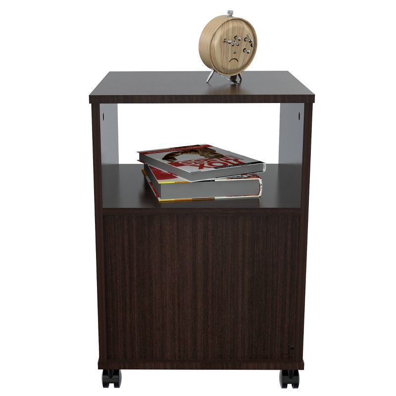 1 Drawer File Cabinet Espresso - Inval