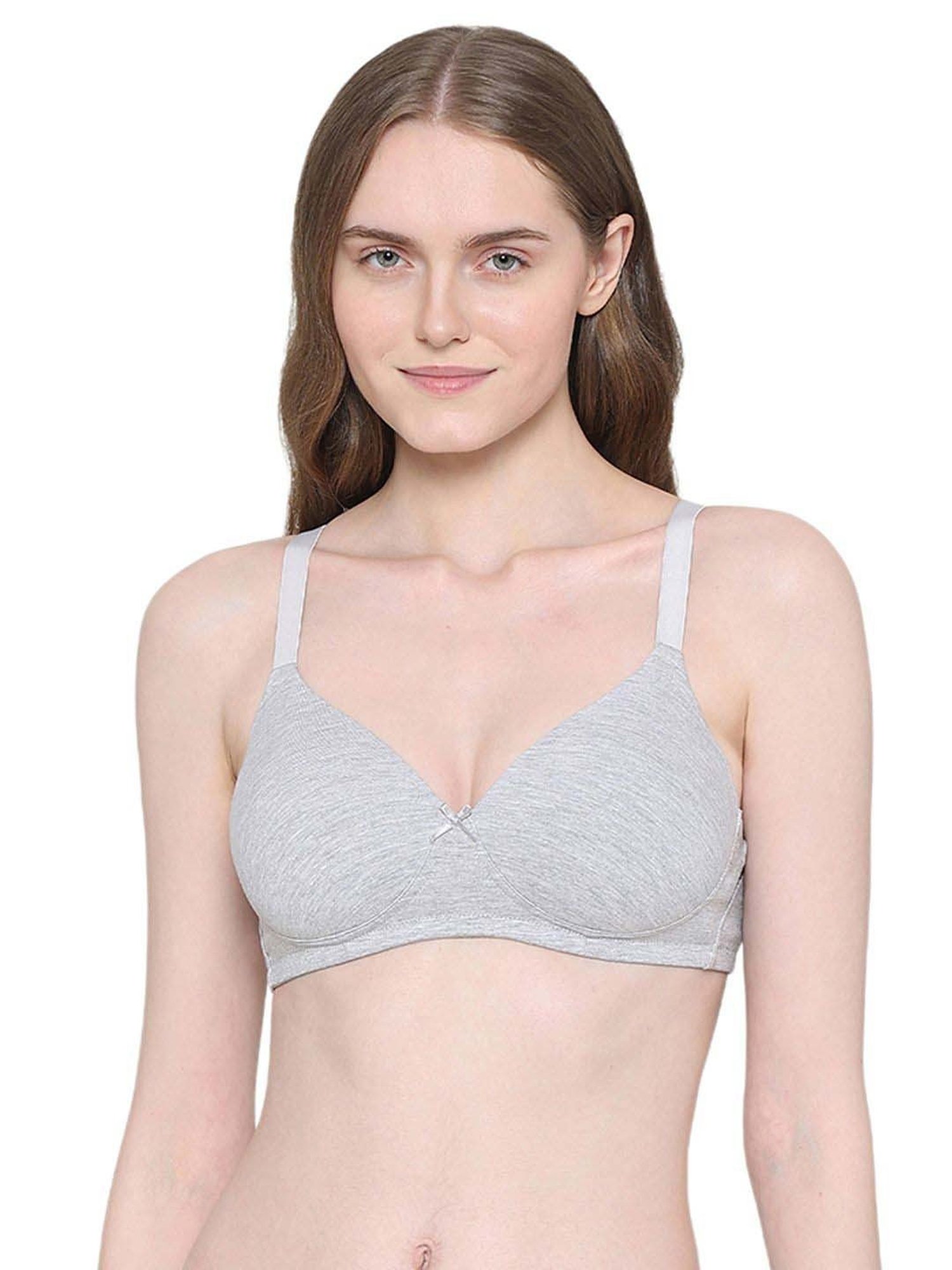 Wacoal Grey Cotton T-Shirt Bra