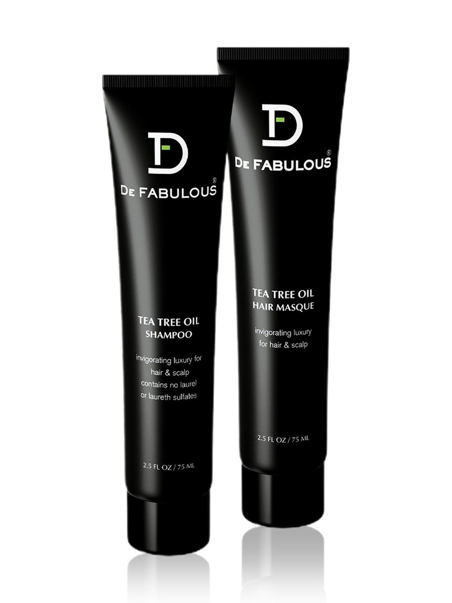 De Fabulous Tea Tree Oil Shampoo & Hair Masque Combo