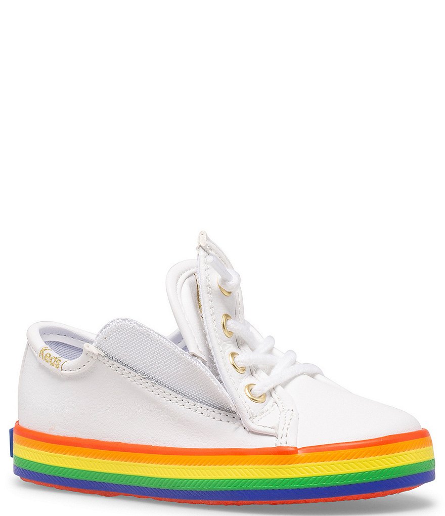 Keds Girl's Kickstart Jr Rainbow Detail Sneakers (Toddler)