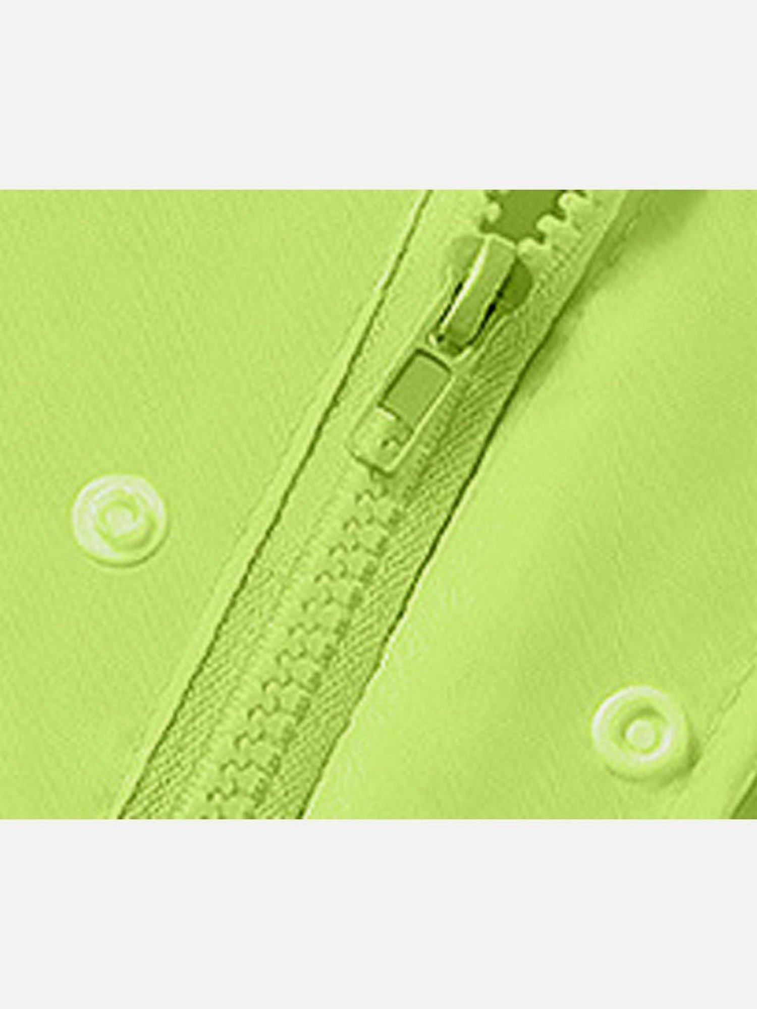 Little Surprise Box Kids Green Printed Full Sleeves Raincoat