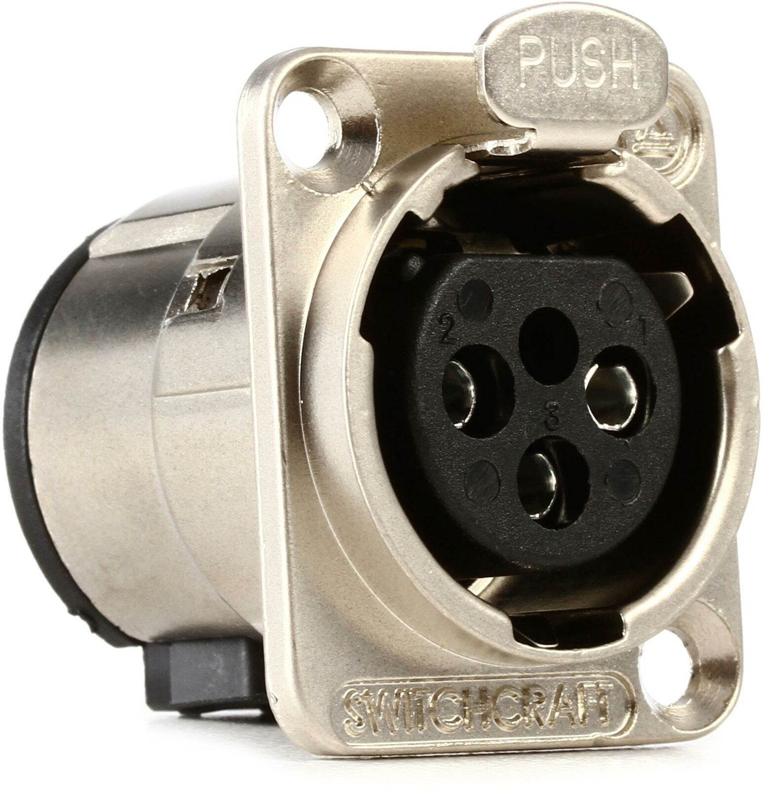 Switchcraft E3FSCB Panel Mount XLR Female Connector (10-pack) Value Bundle