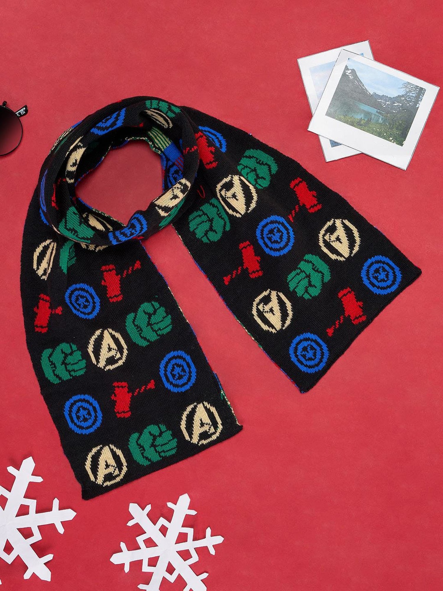 Pantaloons Junior Multicolor Printed Muffler