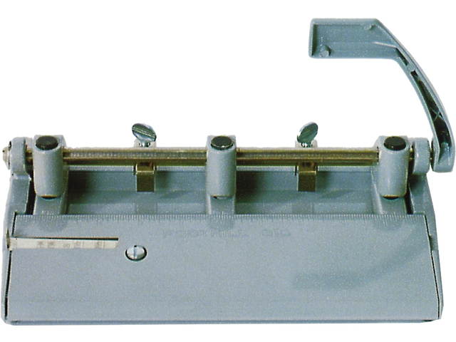 SKILCRAFT 2633425 Adjustable Heavy-duty 3-Hole Punch
