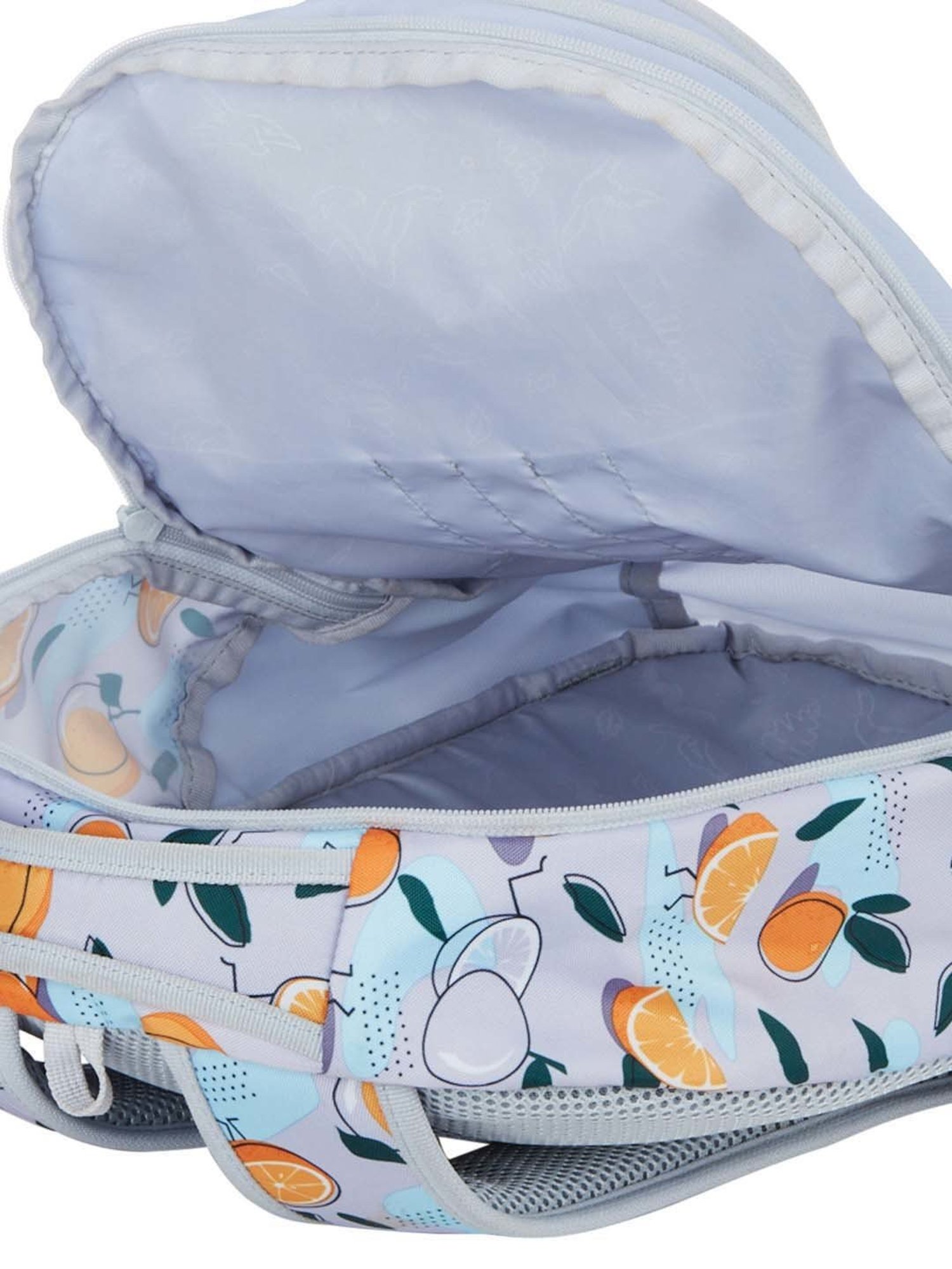 Wiki 27.5 Ltrs Grey Medium Backpack