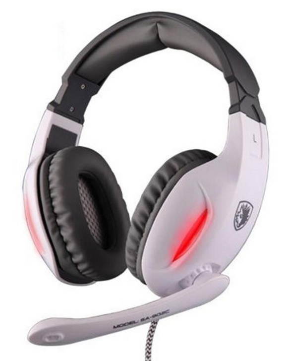 SADES SA-902c New Gaming Headset with microphone with 7.1 Surround Sound Encoding Dota2 CS Stereo HeadPhone USB