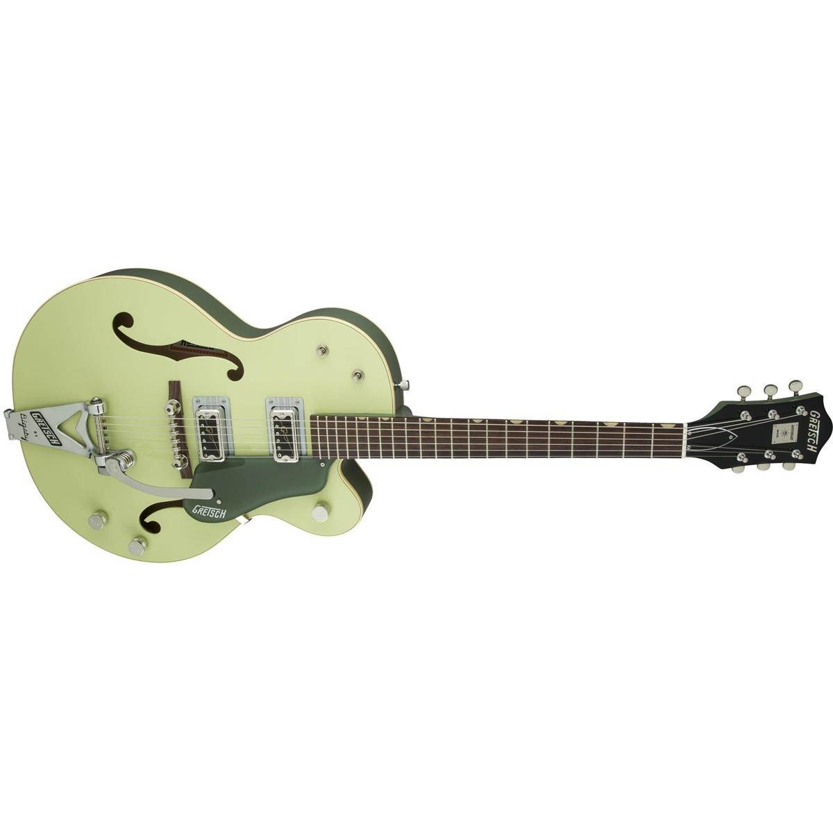 Gretsch G6118T Vintage Select Edition '60 Anniversary Guitar, 2-Tone Smoke Green
