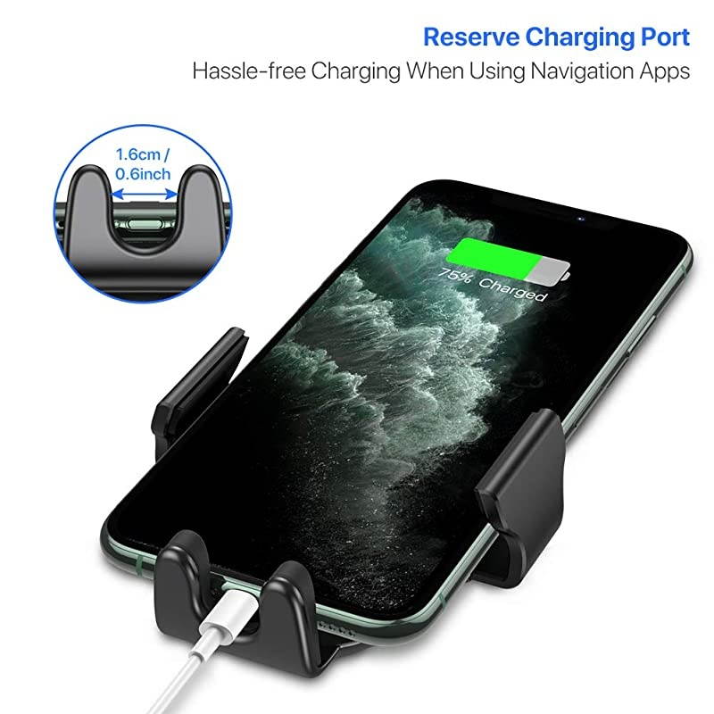 2020 Upgraded  Car Phone Mount Air Vent Cell Phone Holder for Car Universal Car Phone Holder Cradle Compatible with iPhone 12 Pro Max1111 Pro11 Pro MaxXRXs876S10+ and More