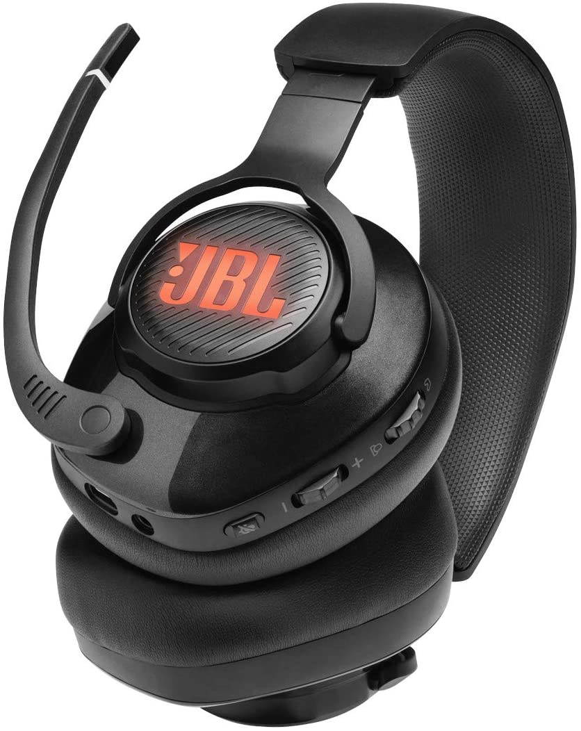 Quantum 400 RGB Wired Over-Ear Gaming Headphones with USB and Game-Chat Balance Dial - Black JBLQUANTUM400BLKAM