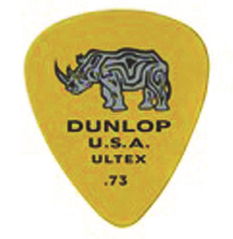 Dunlop Ultex Picks, Packs of 6 .73mm