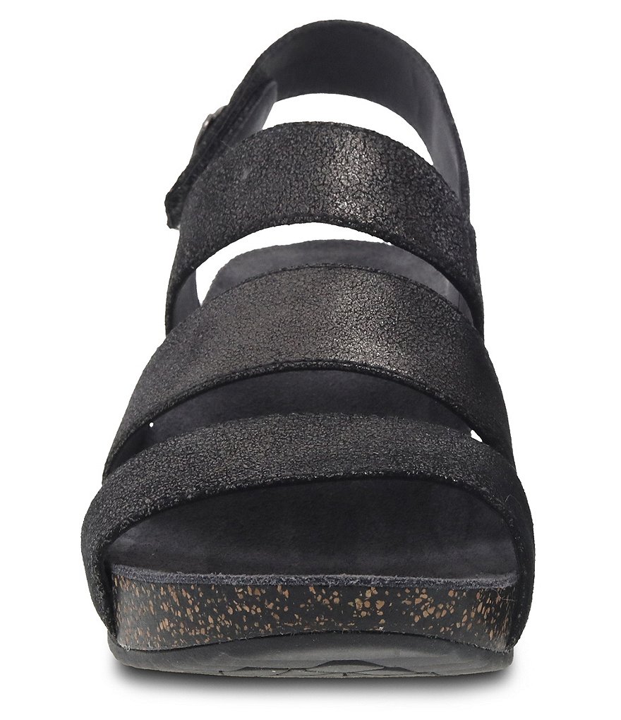 Dansko Stacey Banded Wedge Sandals