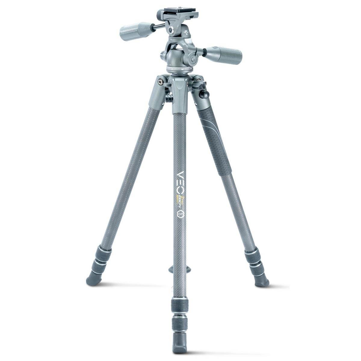 Vanguard VEO 2 PRO 233CPV Kit, CF Tripod, PH-38 Pan Head, 11 lb Capacity, Black